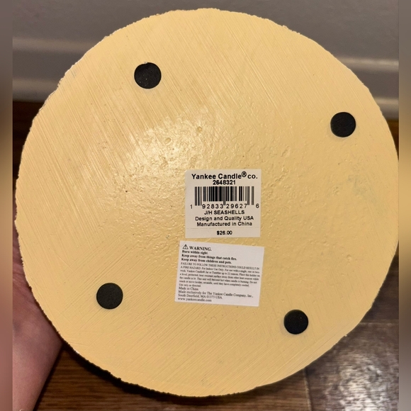 YANKEE CANDLE Beach Theme Candle Holder NEW! - Picture 12 of 17